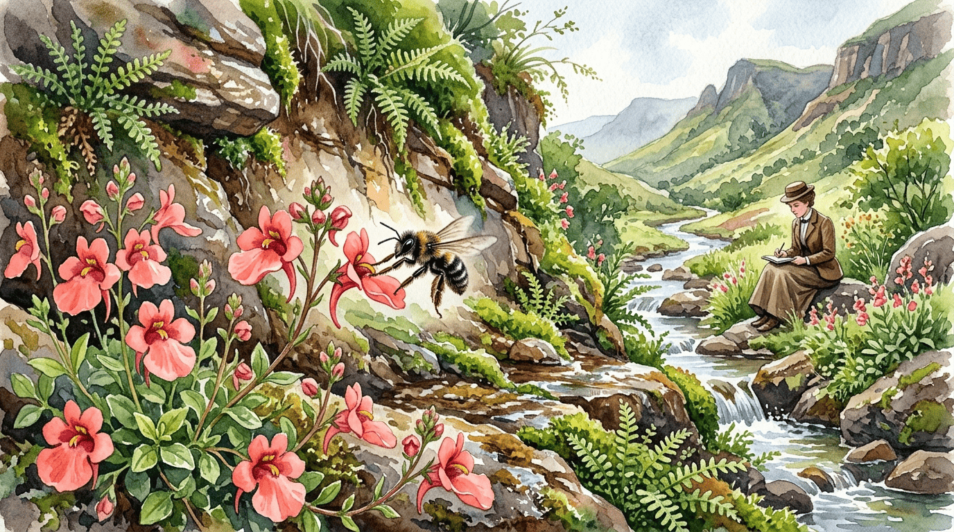 Illustrated historical scene for Twinspur