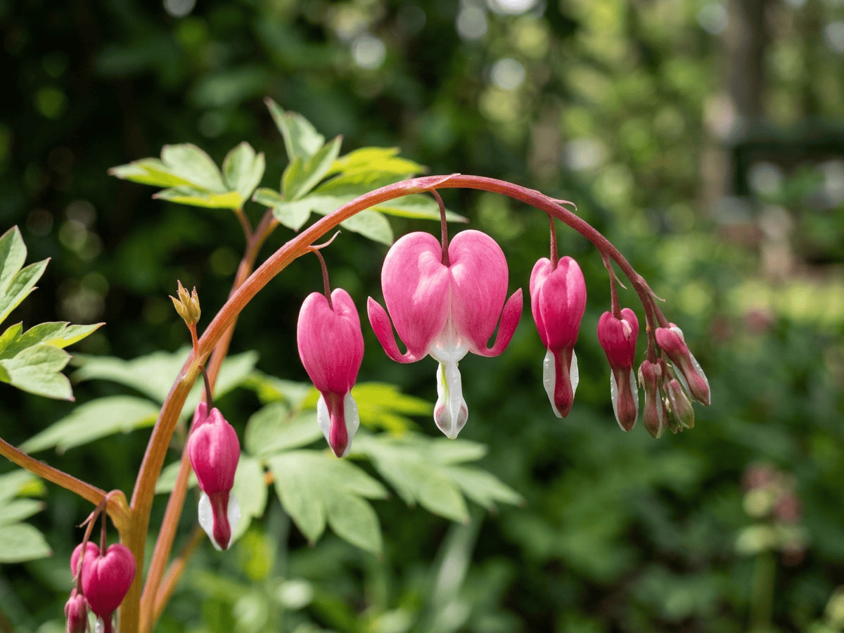 Bleeding Heart — seasonal appearance