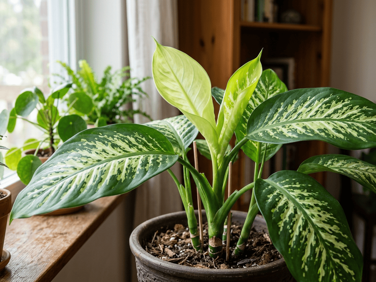 Dumb Cane — seasonal appearance