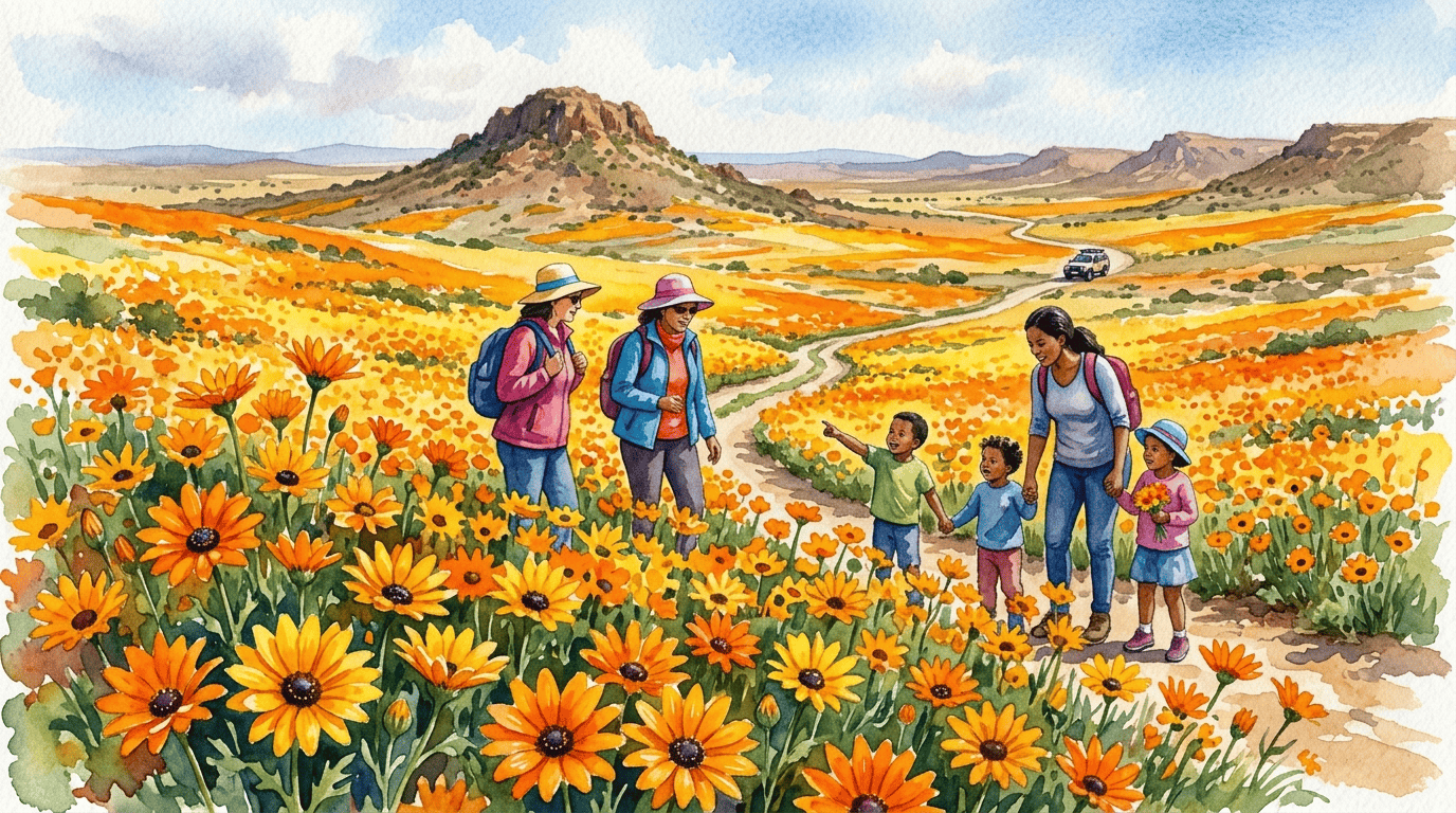 Illustrierte historische Szene zu Kapringelblume