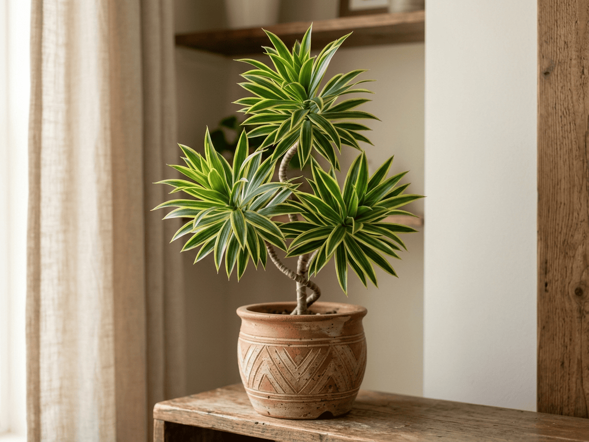 Gebogener Drachenbaum
