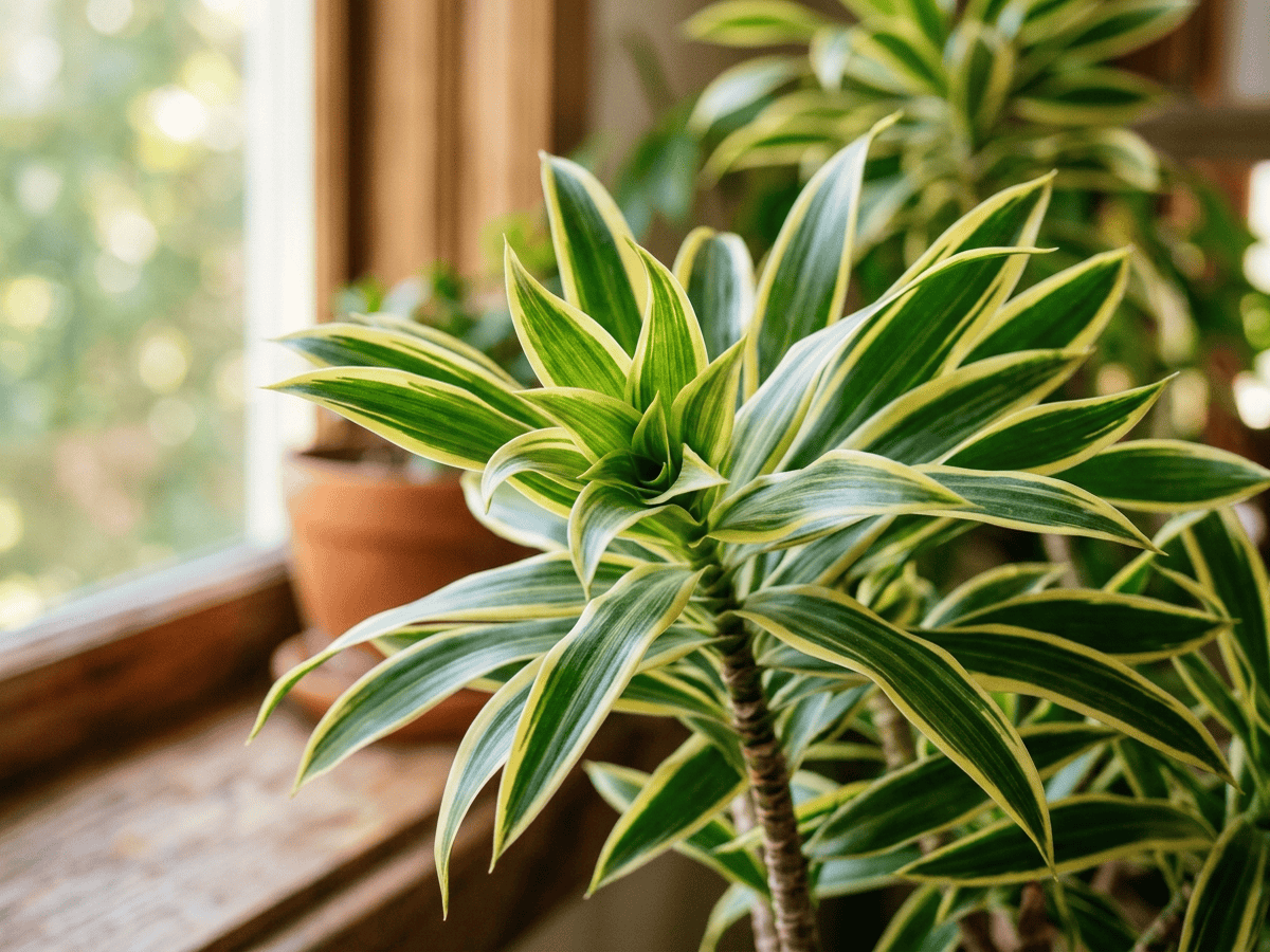Dracena reflexa — aspetto stagionale
