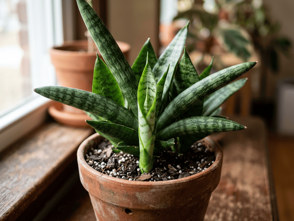 Sanseveria — aspetto stagionale