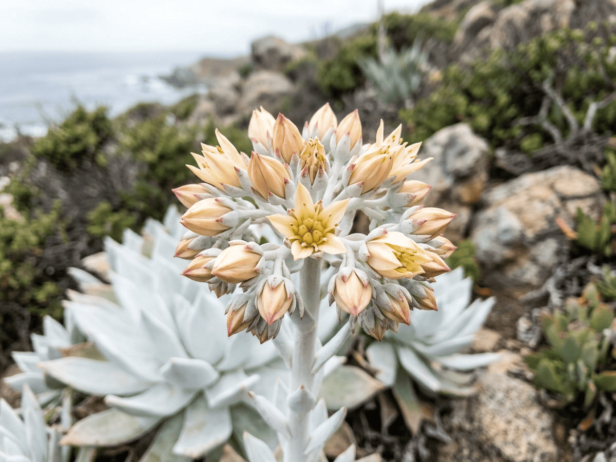 Britton's Dudleya — seasonal appearance