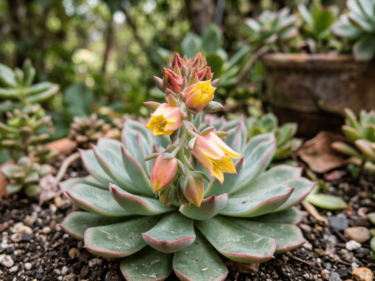 Pulido's Echeveria — seasonal appearance