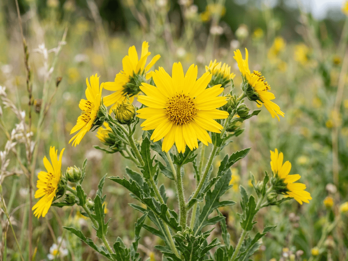 Engelmann Daisy — close-up of leaves and flowers