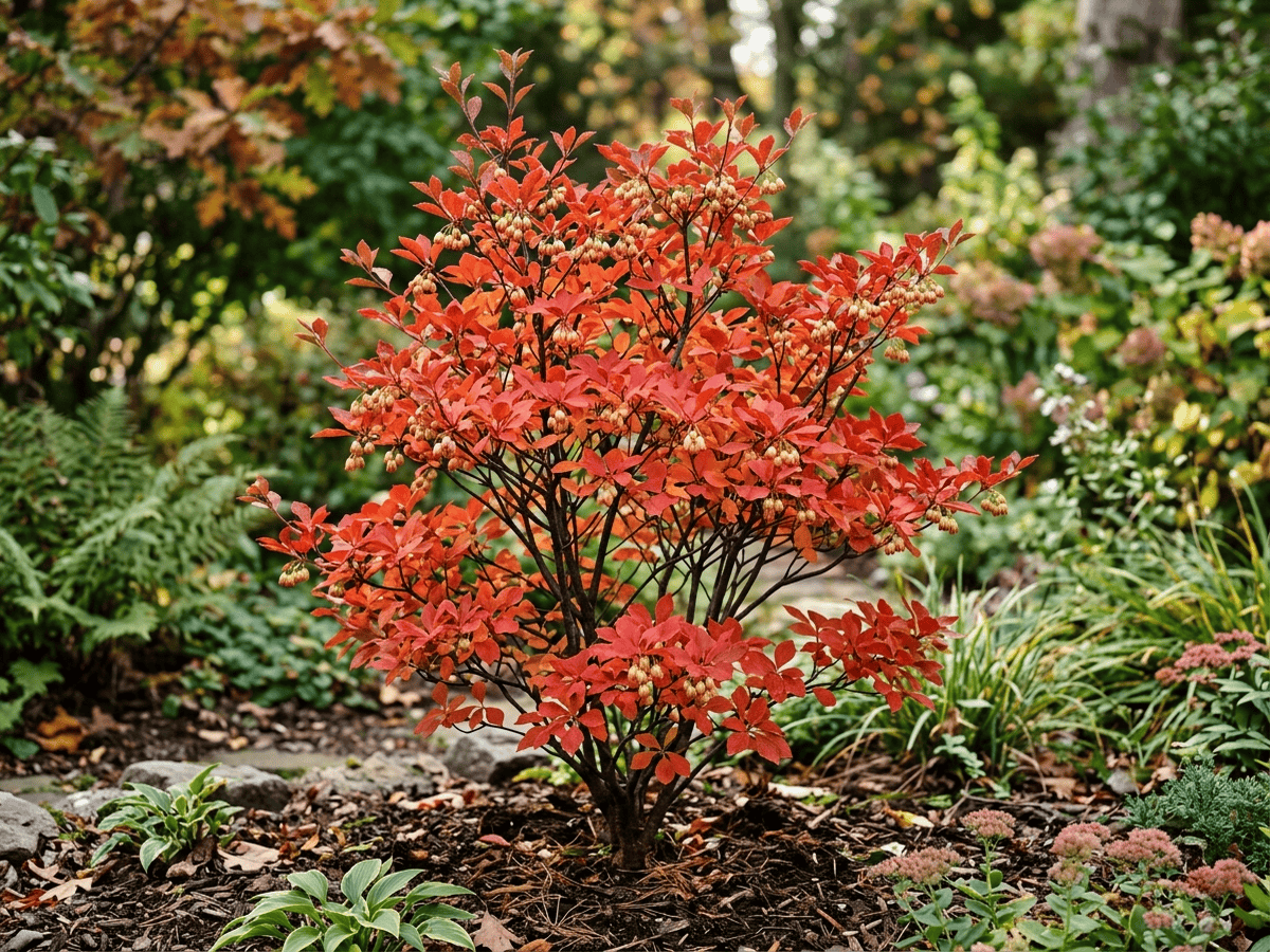 등대꽃나무(Enkianthus campanulatus) 전체 모습