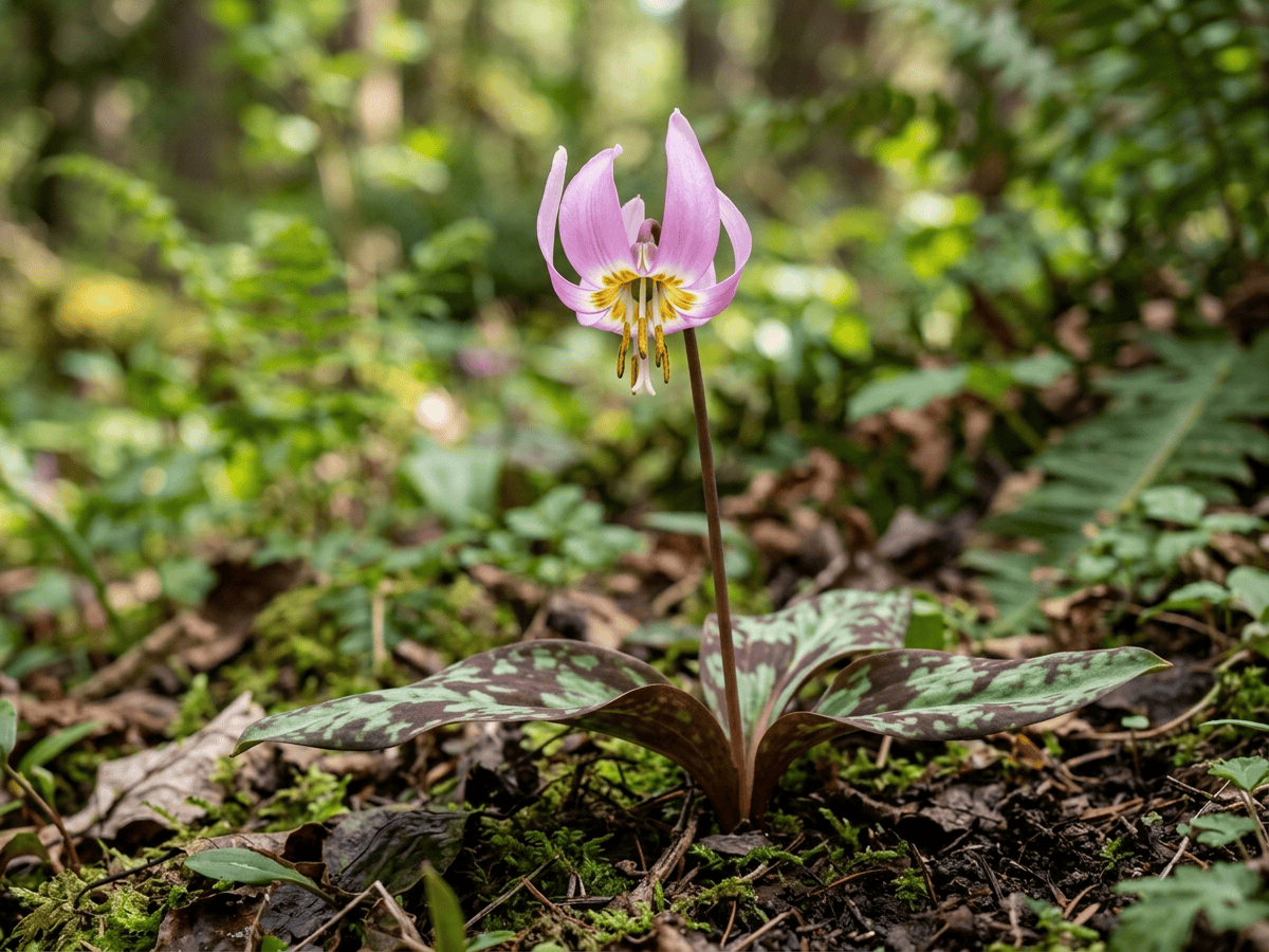 lirio de cervatillo costero