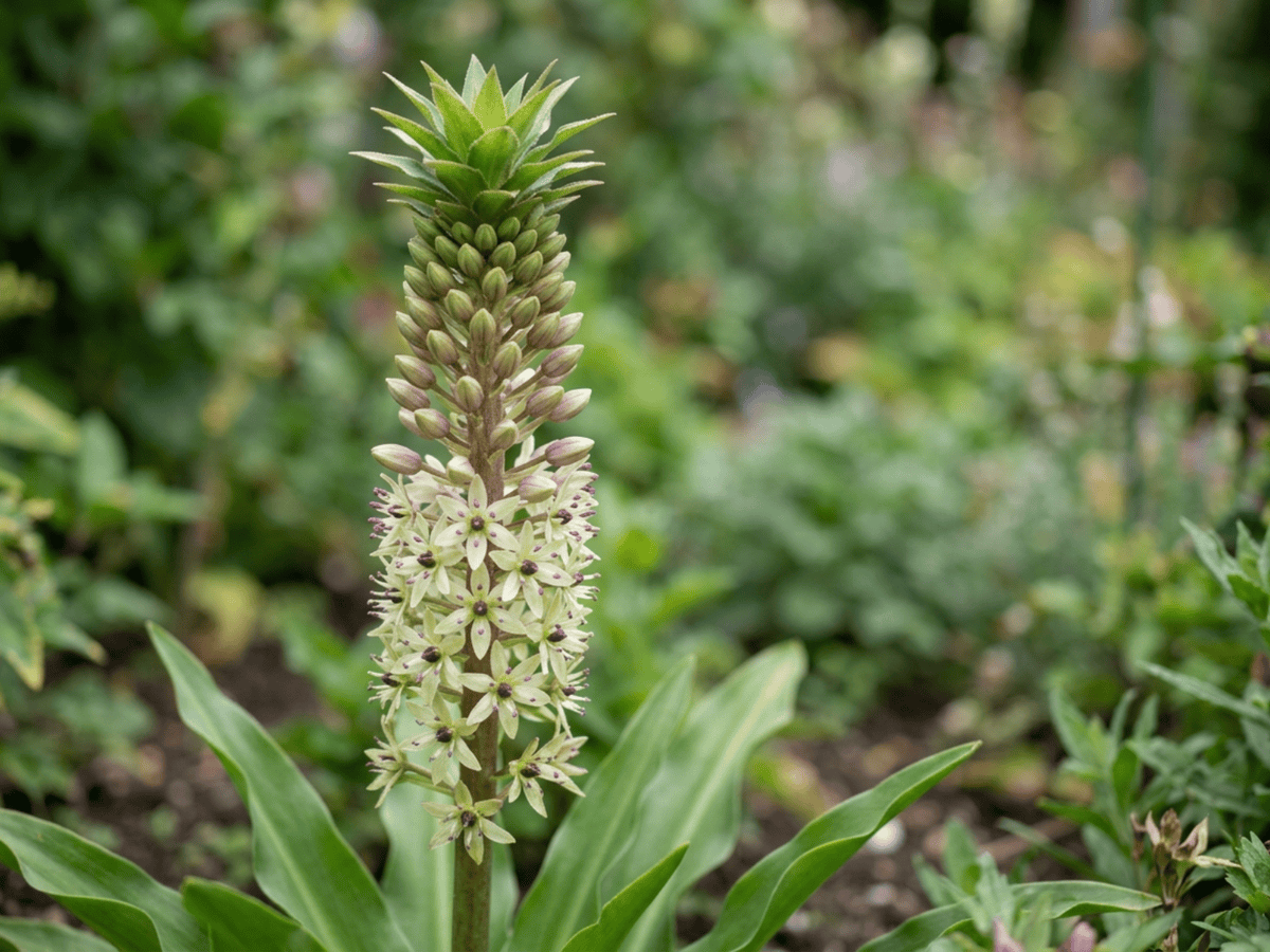 Fleur-ananas — aspect saisonnier