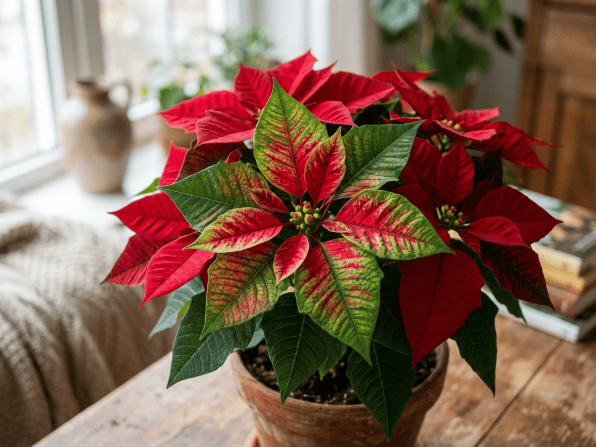 Weihnachtsstern — saisonales Erscheinungsbild