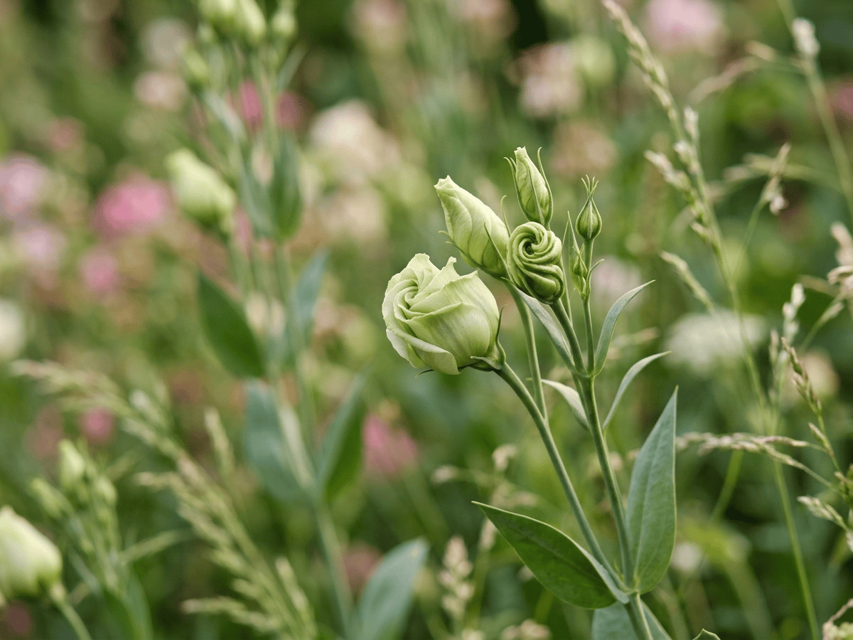 Showy Prairie Gentian — seasonal appearance