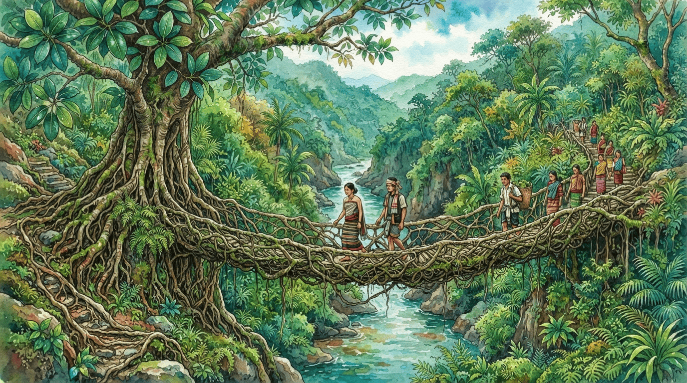 Tranh minh họa cảnh lịch sử về Cây đa búp đỏ