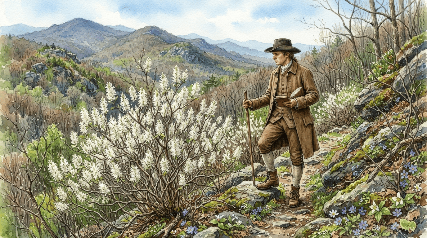 Illustrated historical scene for Mountain Witch-Alder