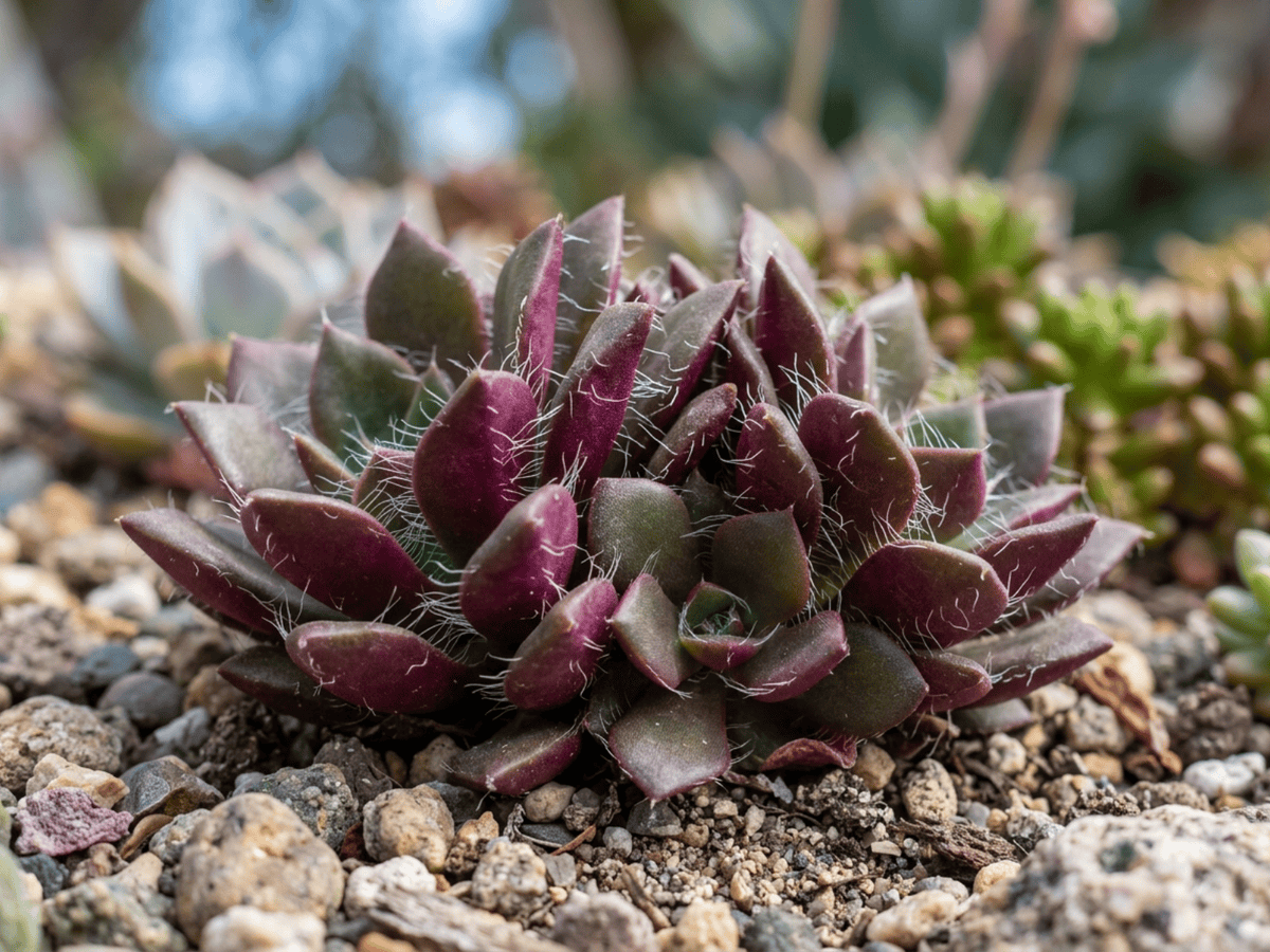 gasteria carenada — primer plano de hojas y flores
