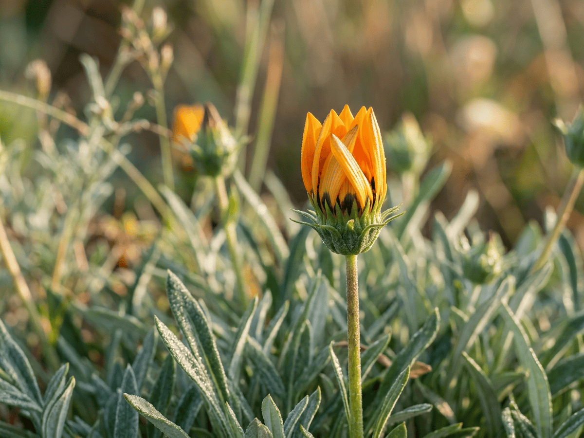 Gazania strisciante — aspetto stagionale