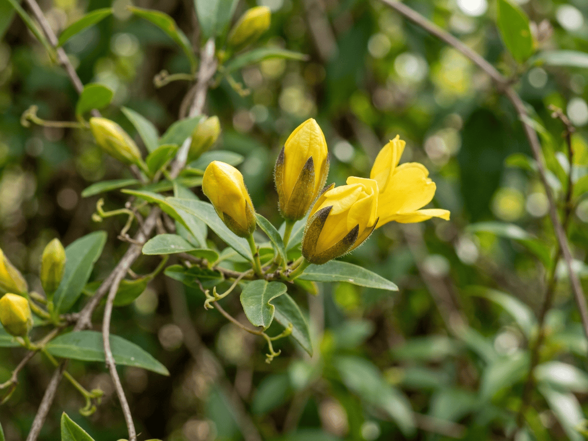 Yellow Jessamine — seasonal appearance