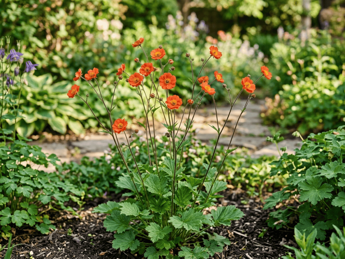 geum escarlata