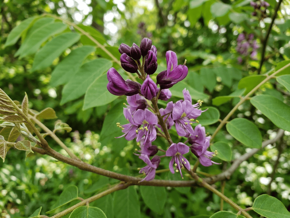Chinese Coffeetree — seasonal appearance