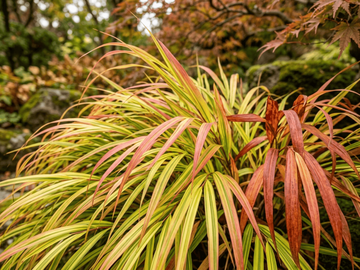 Japanese Forest Grass — seasonal appearance