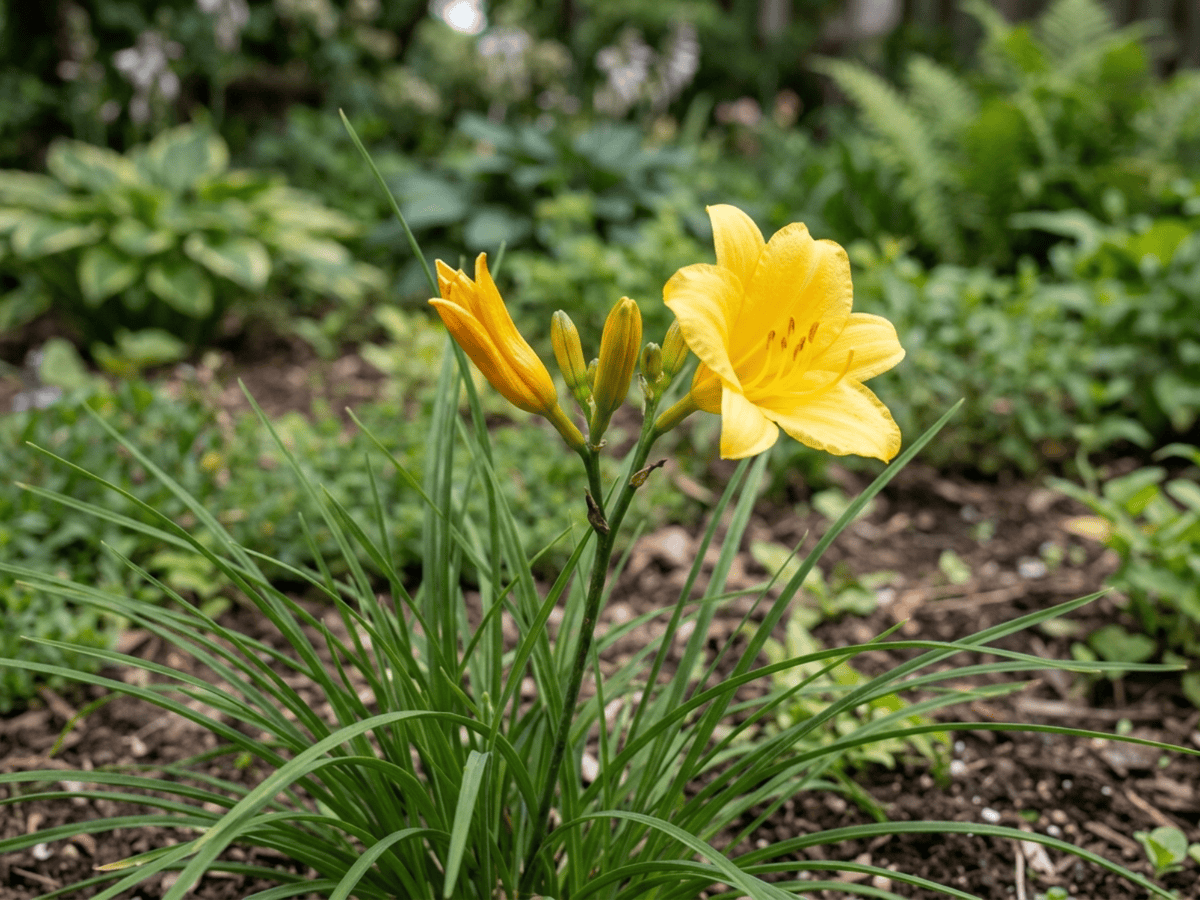 Small Daylily — seasonal appearance