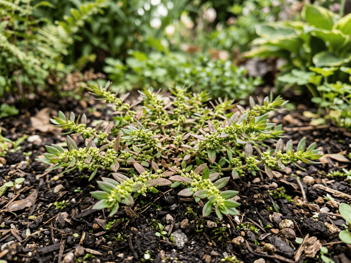 herniaria (Herniaria glabra), planta completa