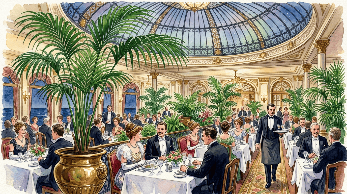 Scène historique illustrée pour Kentia