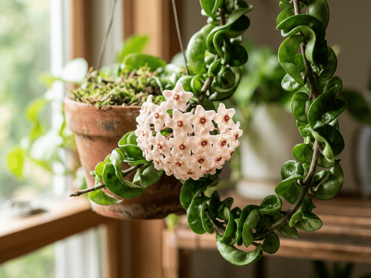 Wachsblume — saisonales Erscheinungsbild