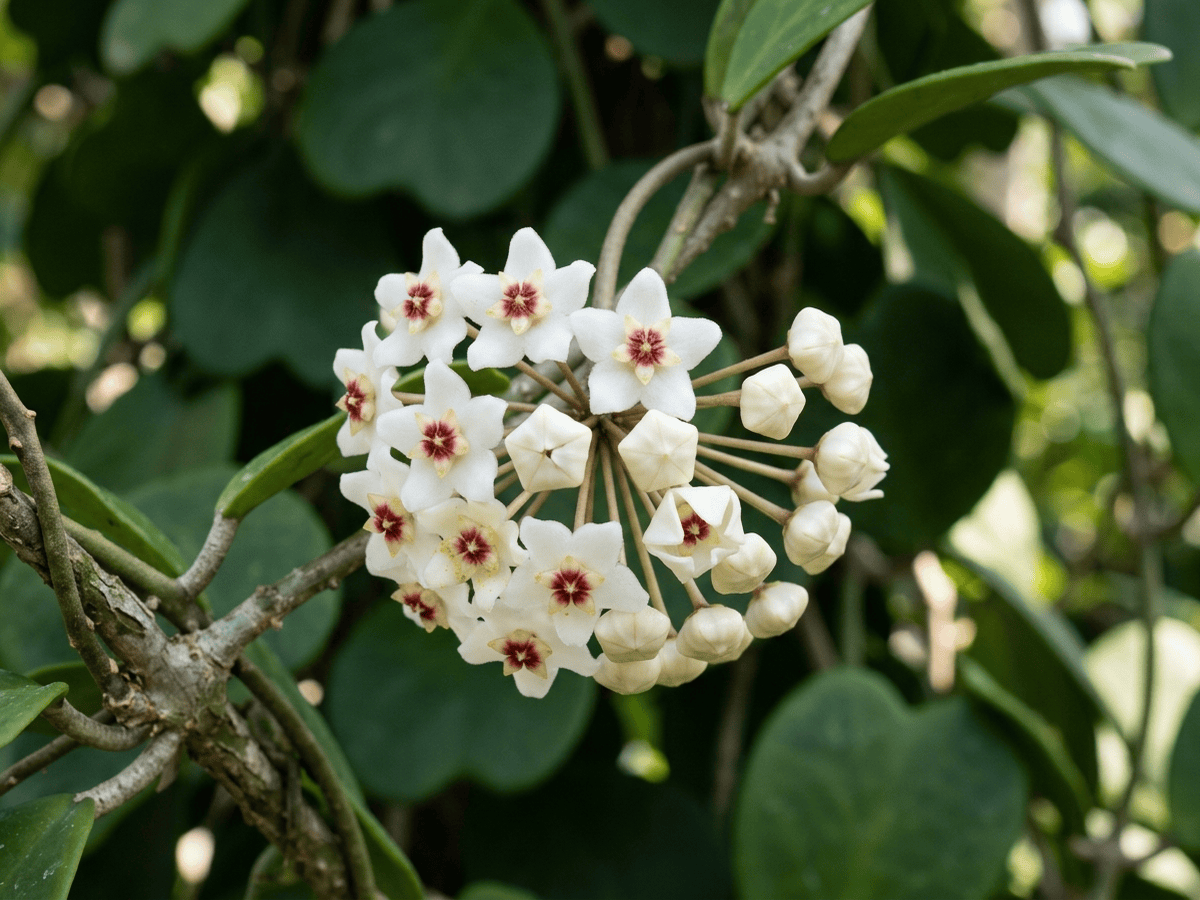 Heart Hoya — seasonal appearance
