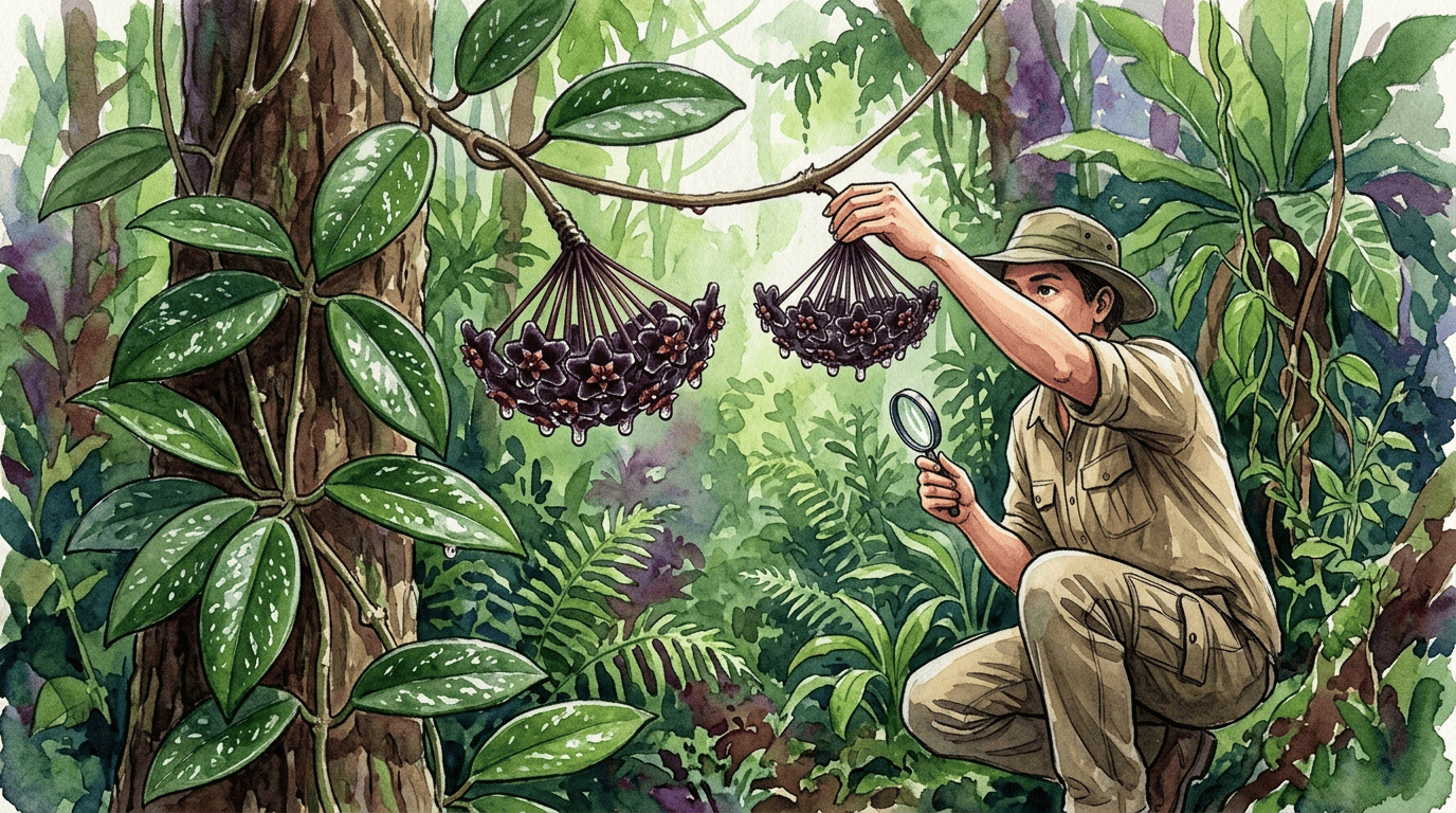 Illustrierte historische Szene zu Flaumkelchige Wachsblume