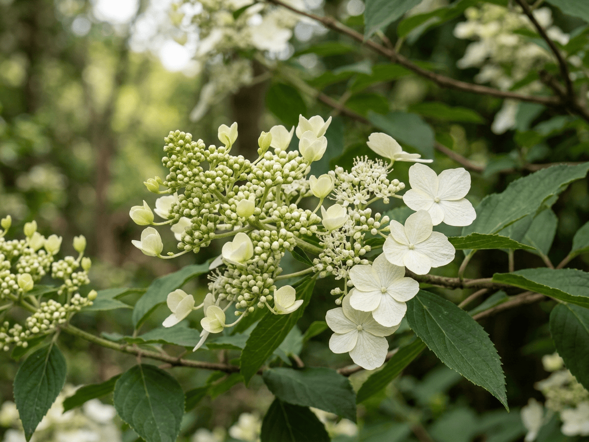 Himalayan Hydrangea — seasonal appearance