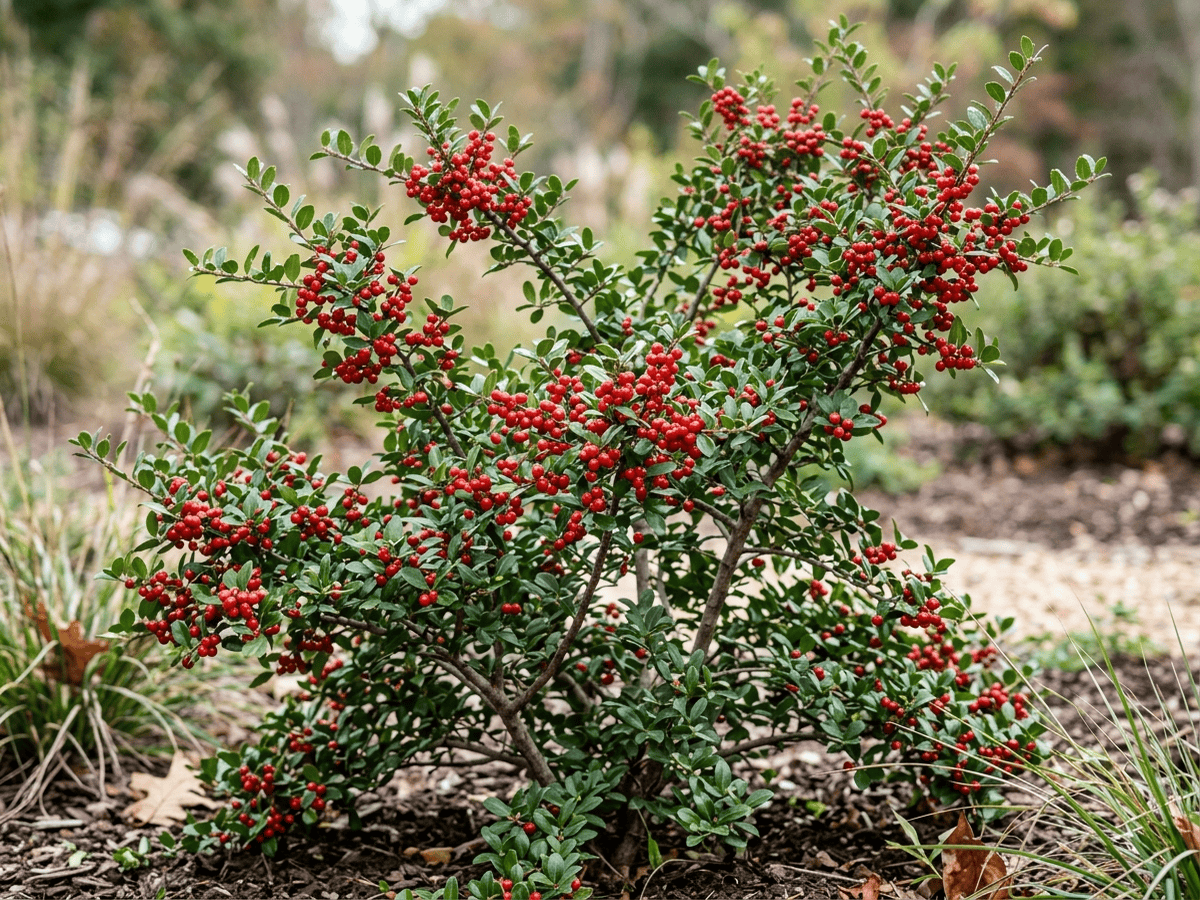 Yaupon Holly (Ilex vomitoria), whole plant