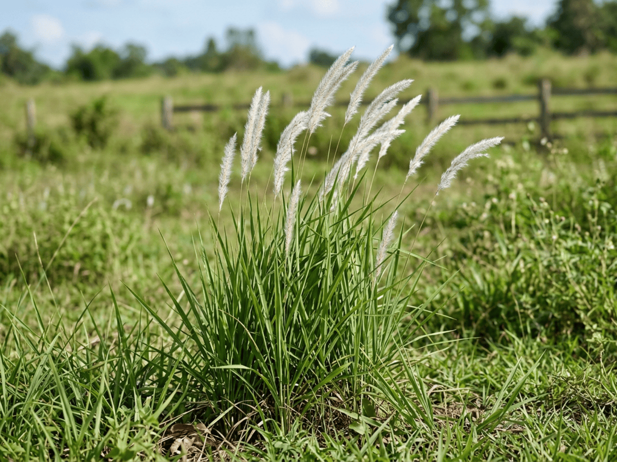 Impérate cylindrique (Imperata cylindrica), plante entière