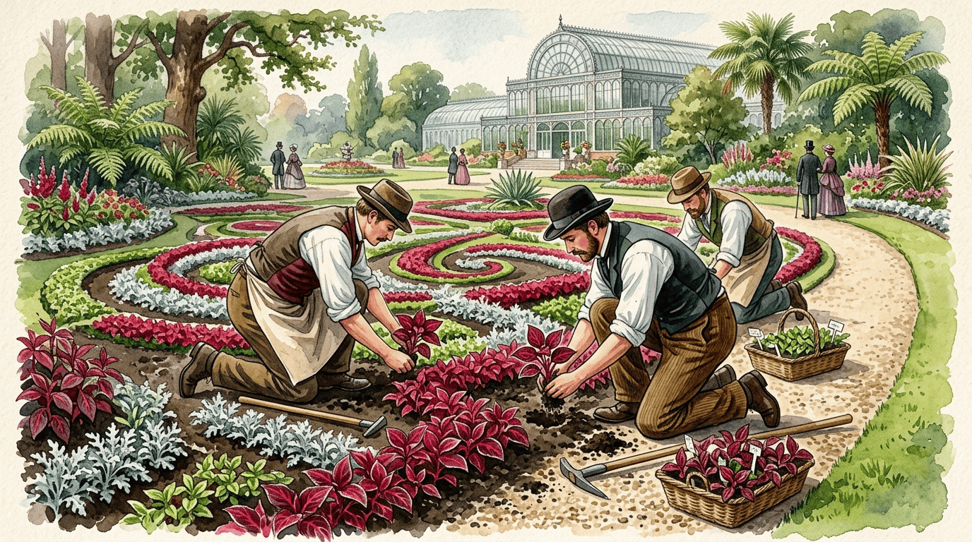 Illustrierte historische Szene zu Blutblatt