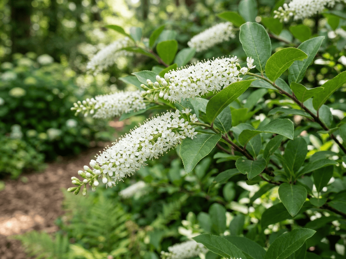 Cây itea Virginia — dáng vẻ theo mùa
