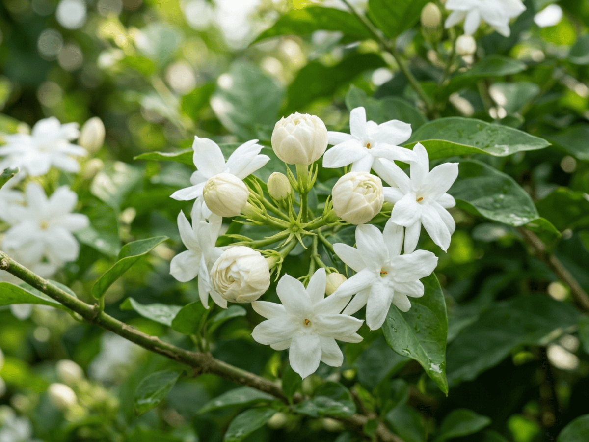 Common Jasmine — seasonal appearance