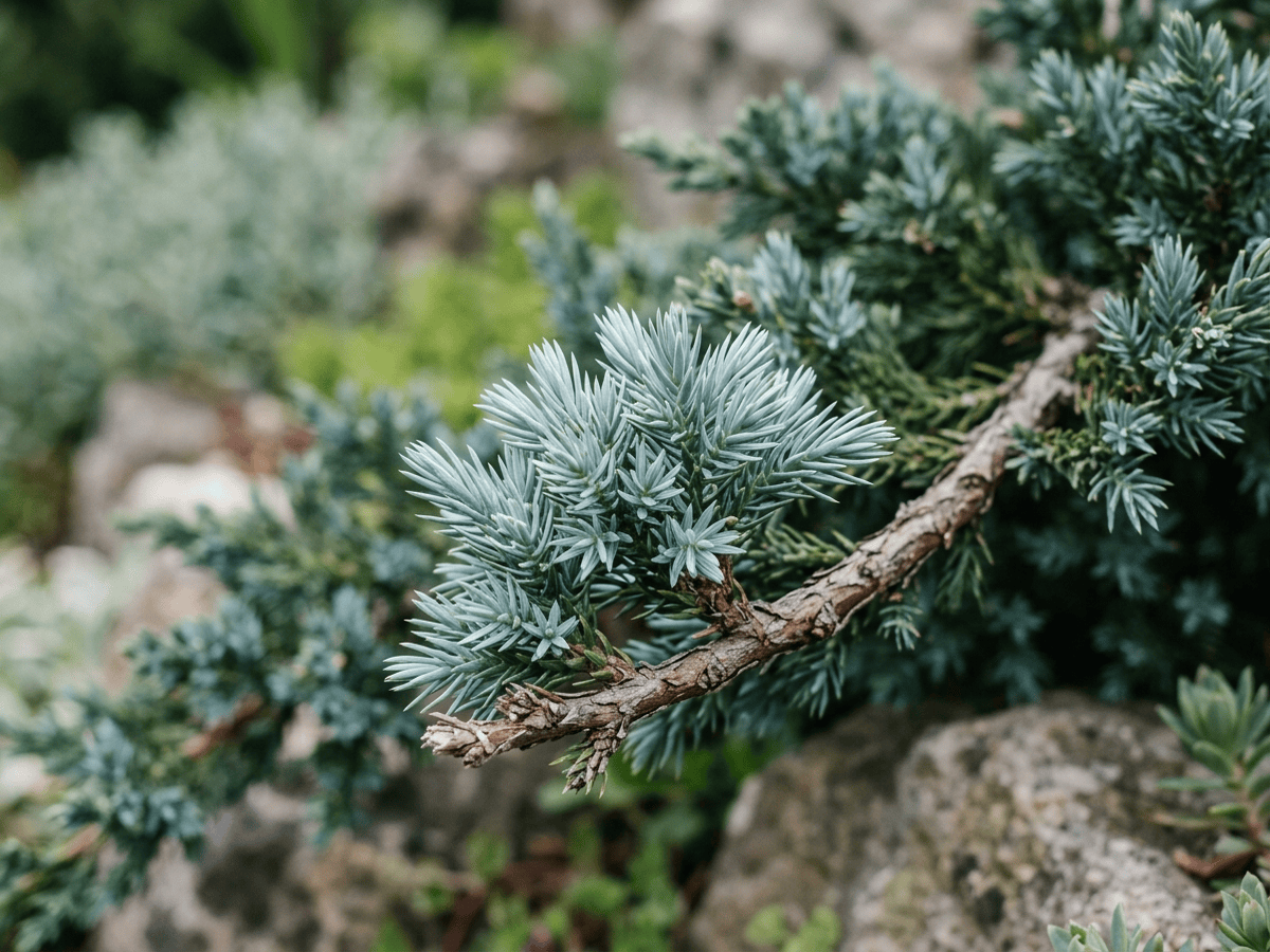 Flaky Juniper — seasonal appearance
