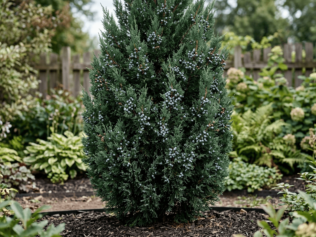 Ginepro della Virginia (Juniperus virginiana), pianta intera