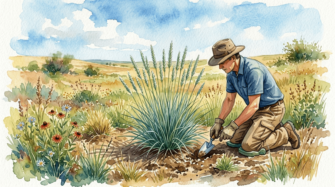 Scena storica illustrata per Paleo steppico