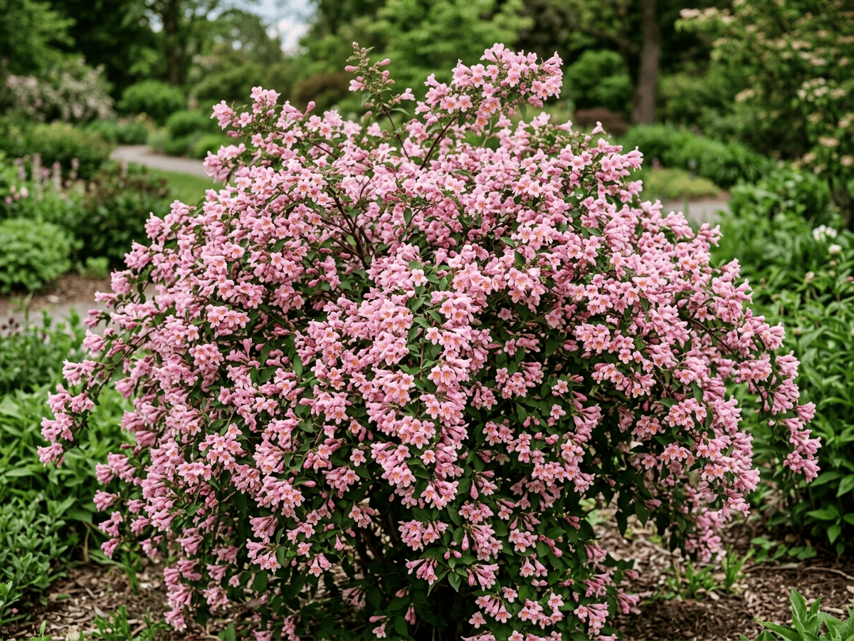 콜크위치아(Kolkwitzia amabilis) 전체 모습