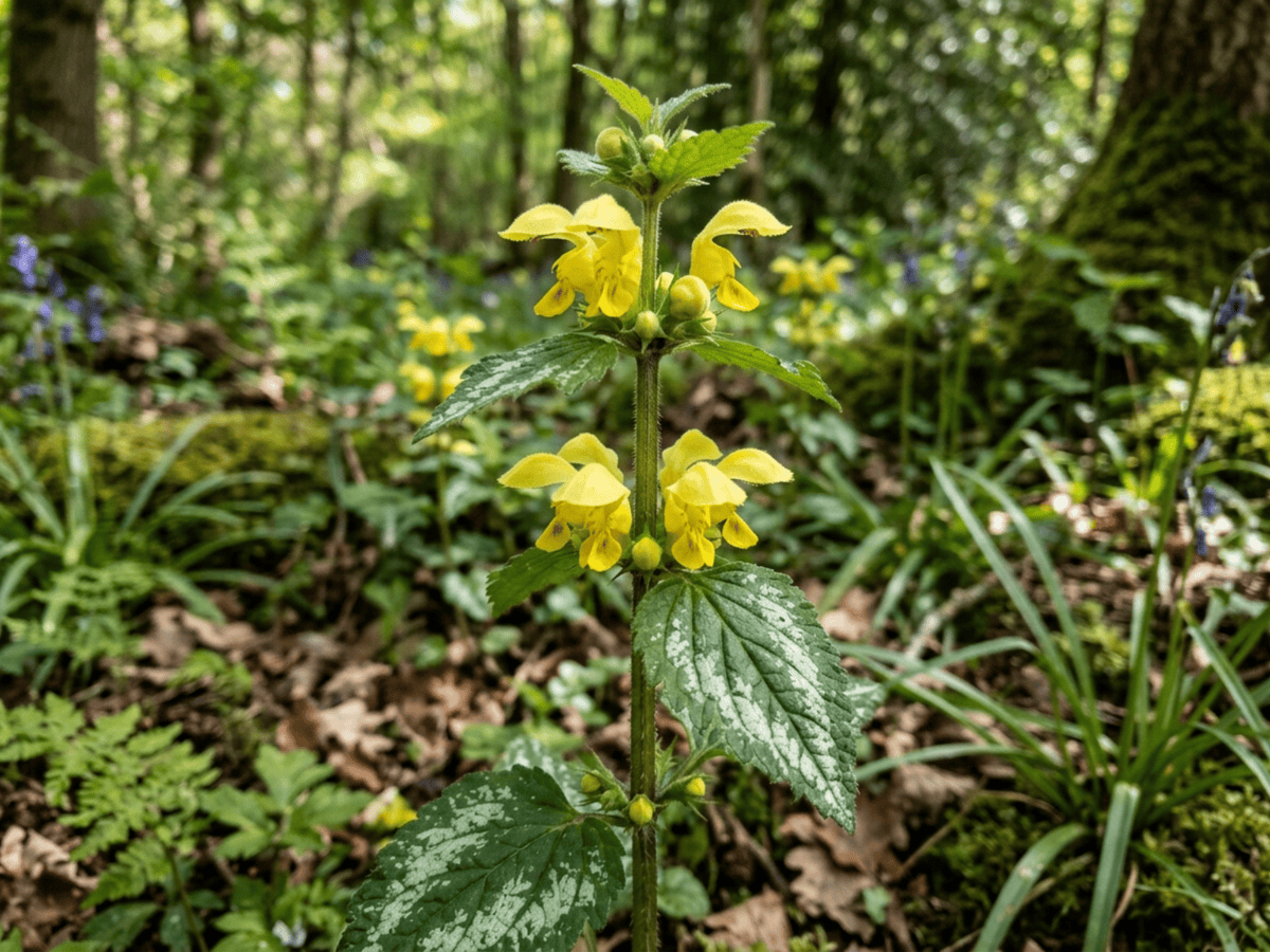 Yellow Archangel — seasonal appearance