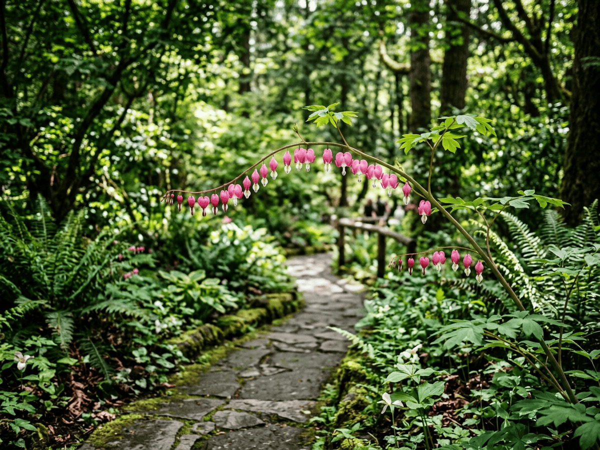 Tränendes Herz im Garten