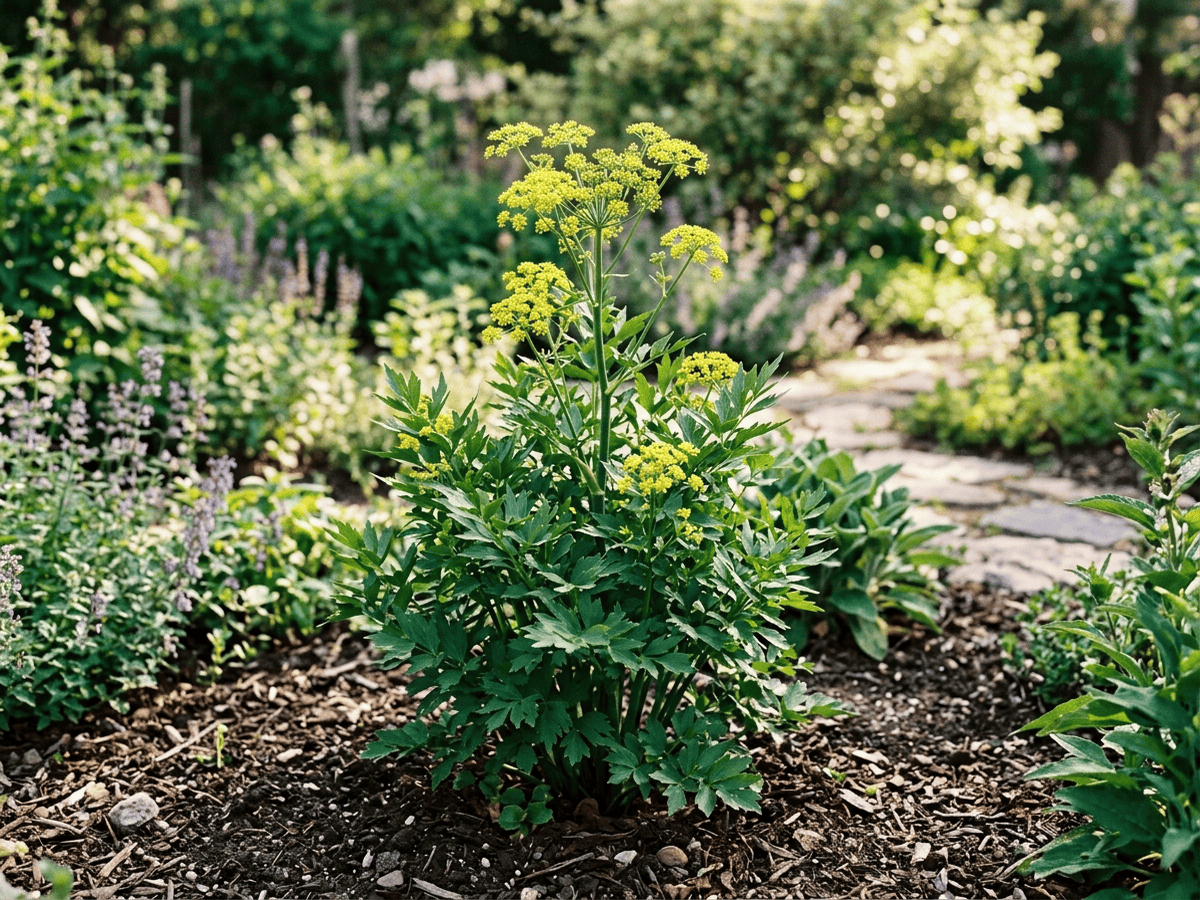 ラベージ(Levisticum officinale)の全体像