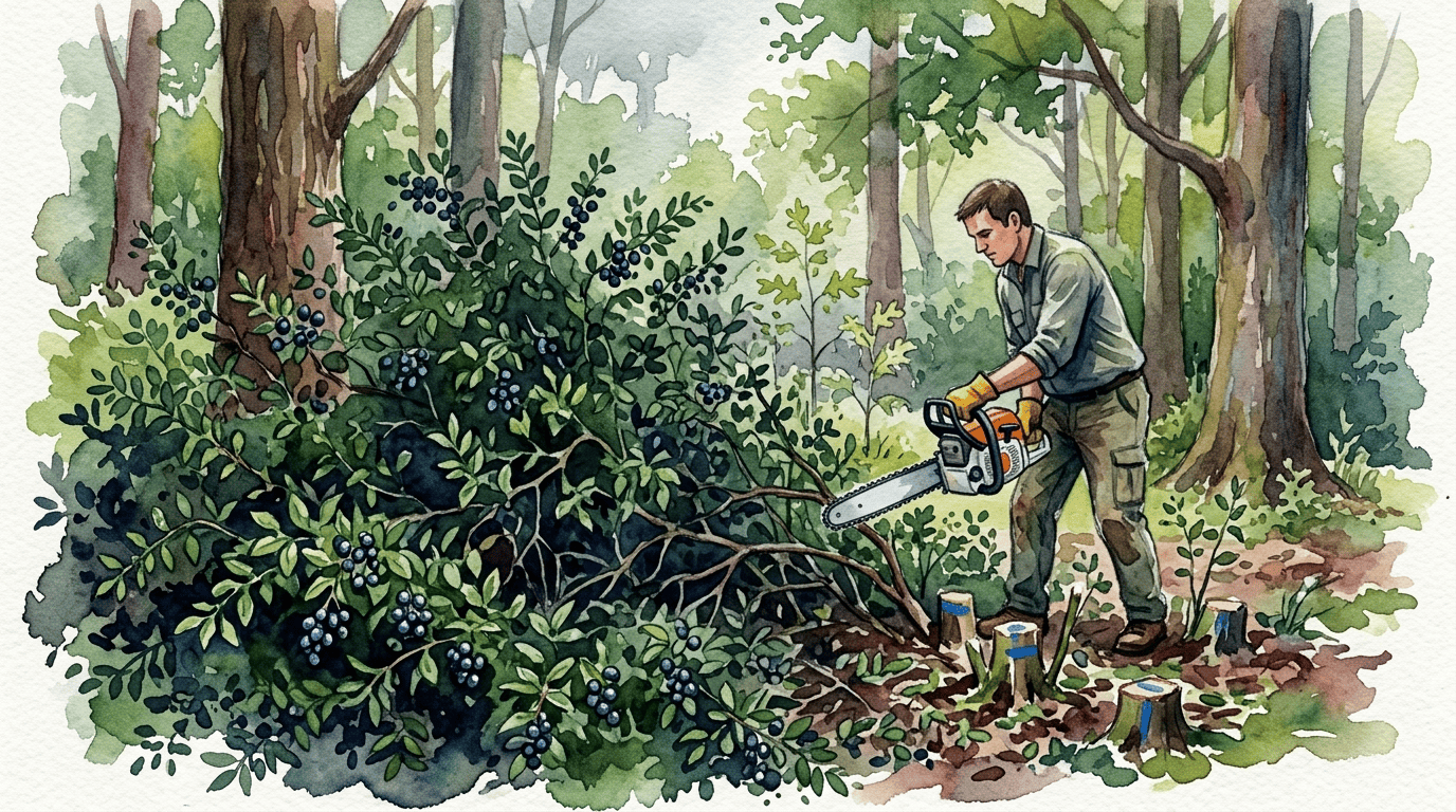 Illustrated historical scene for Chinese Privet
