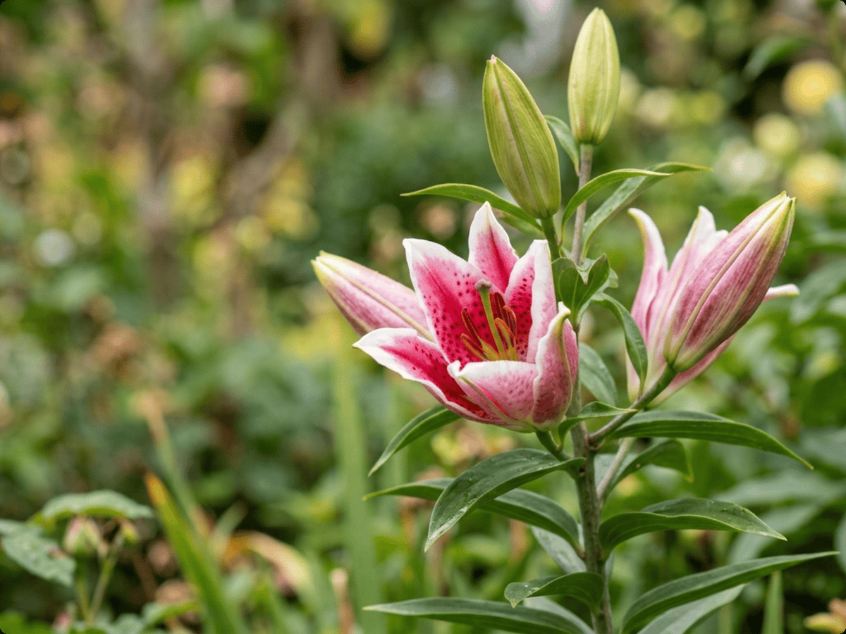 Lilien — saisonales Erscheinungsbild