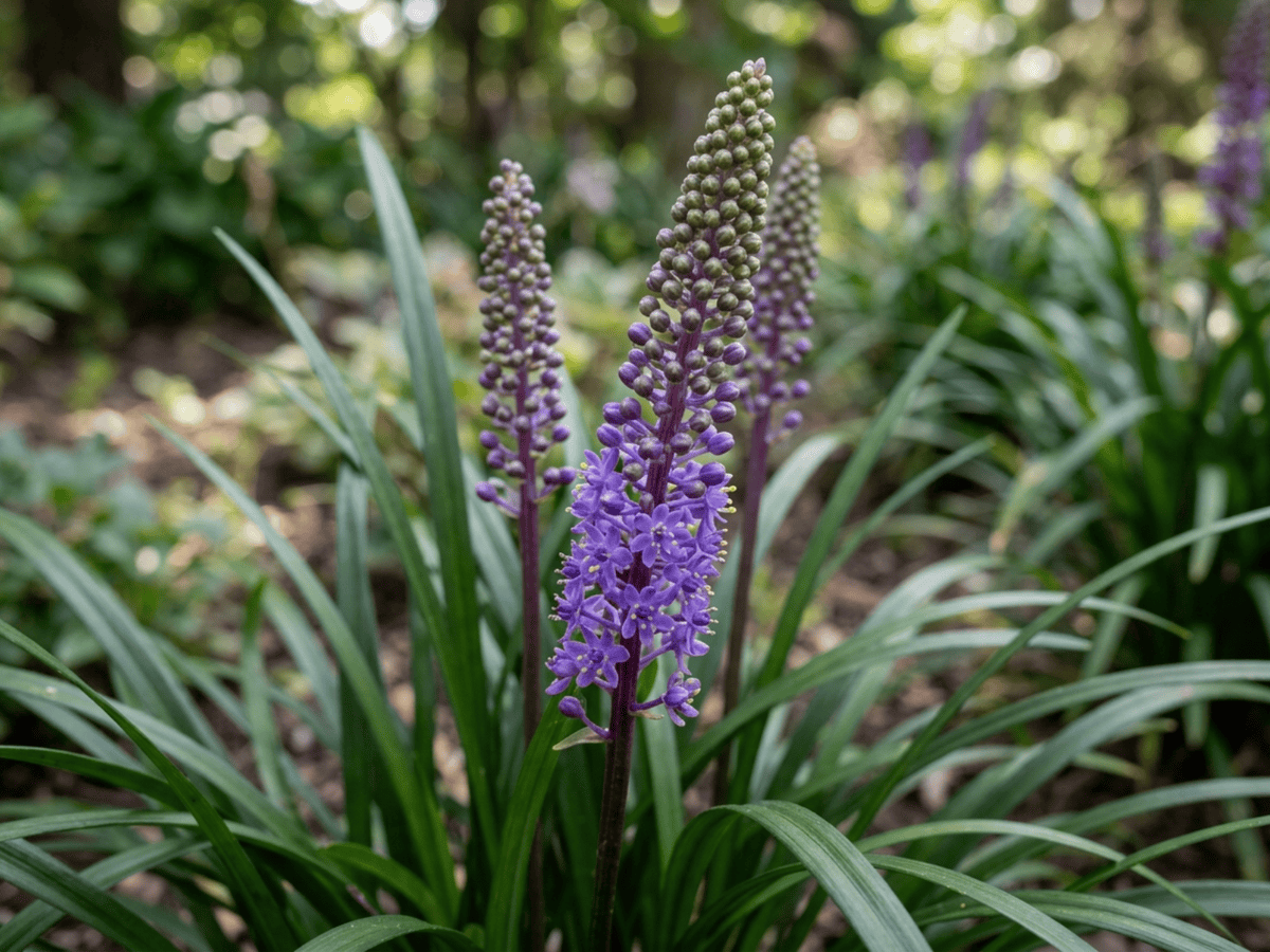 Liriope — seasonal appearance