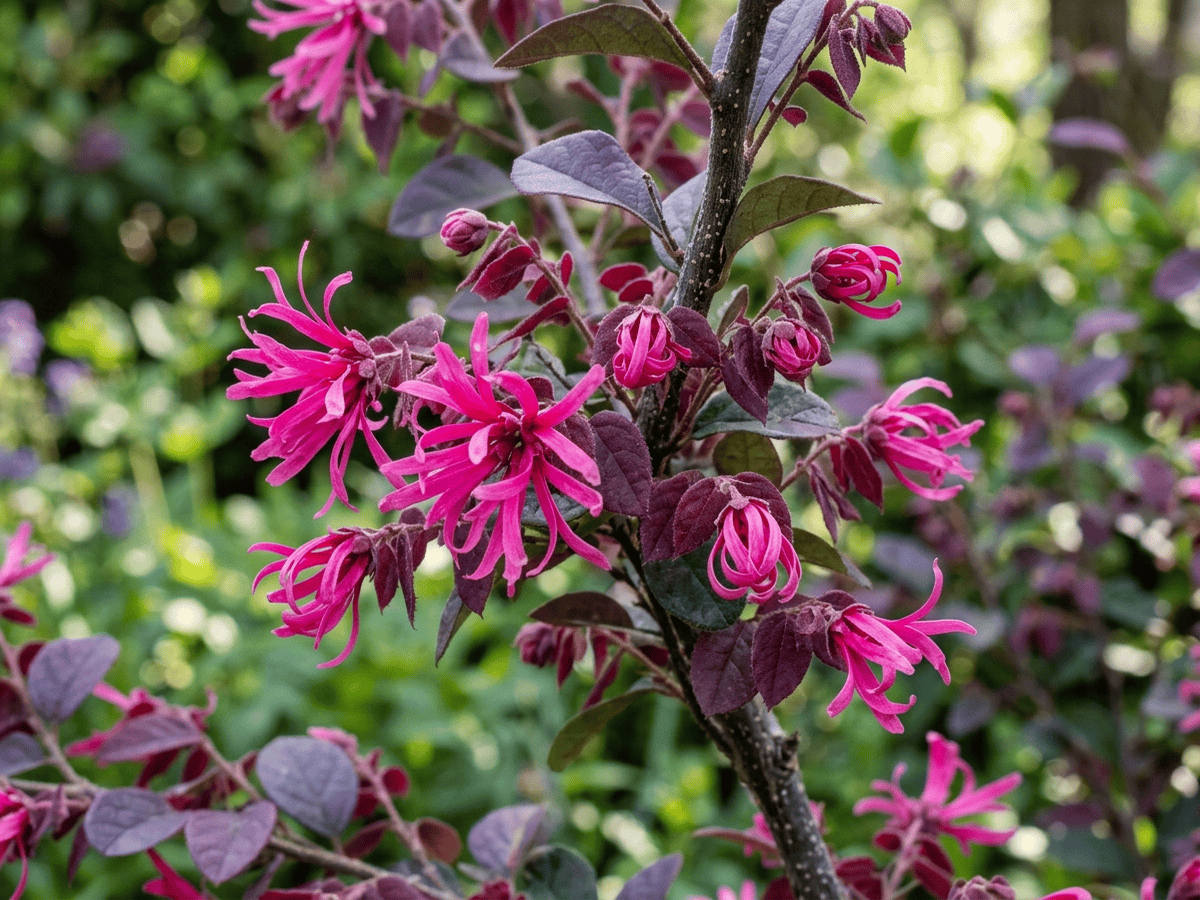 Chinese Fringe Flower — seasonal appearance