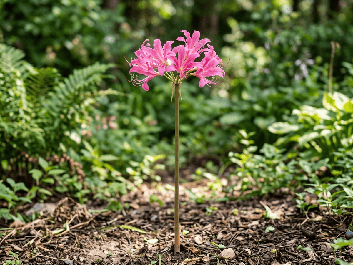 상사화(Lycoris squamigera) 전체 모습