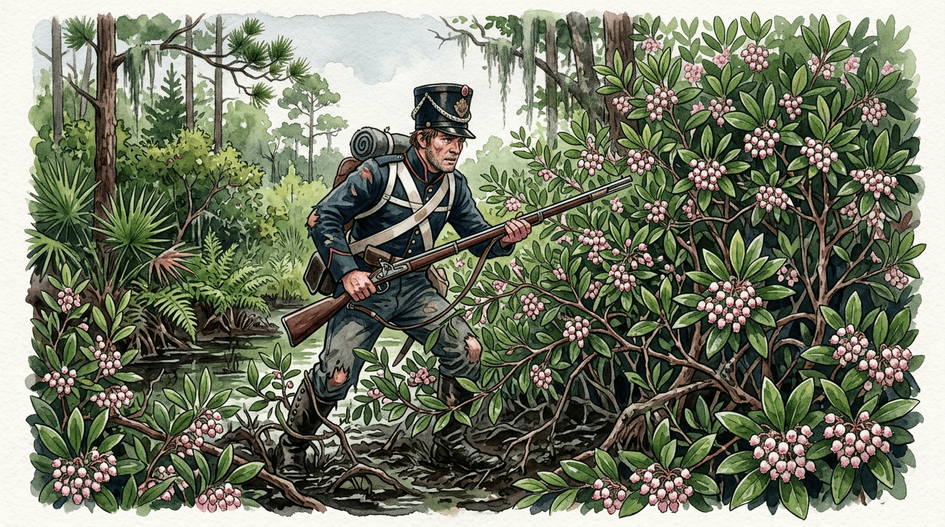 Scena storica illustrata per Lyonia