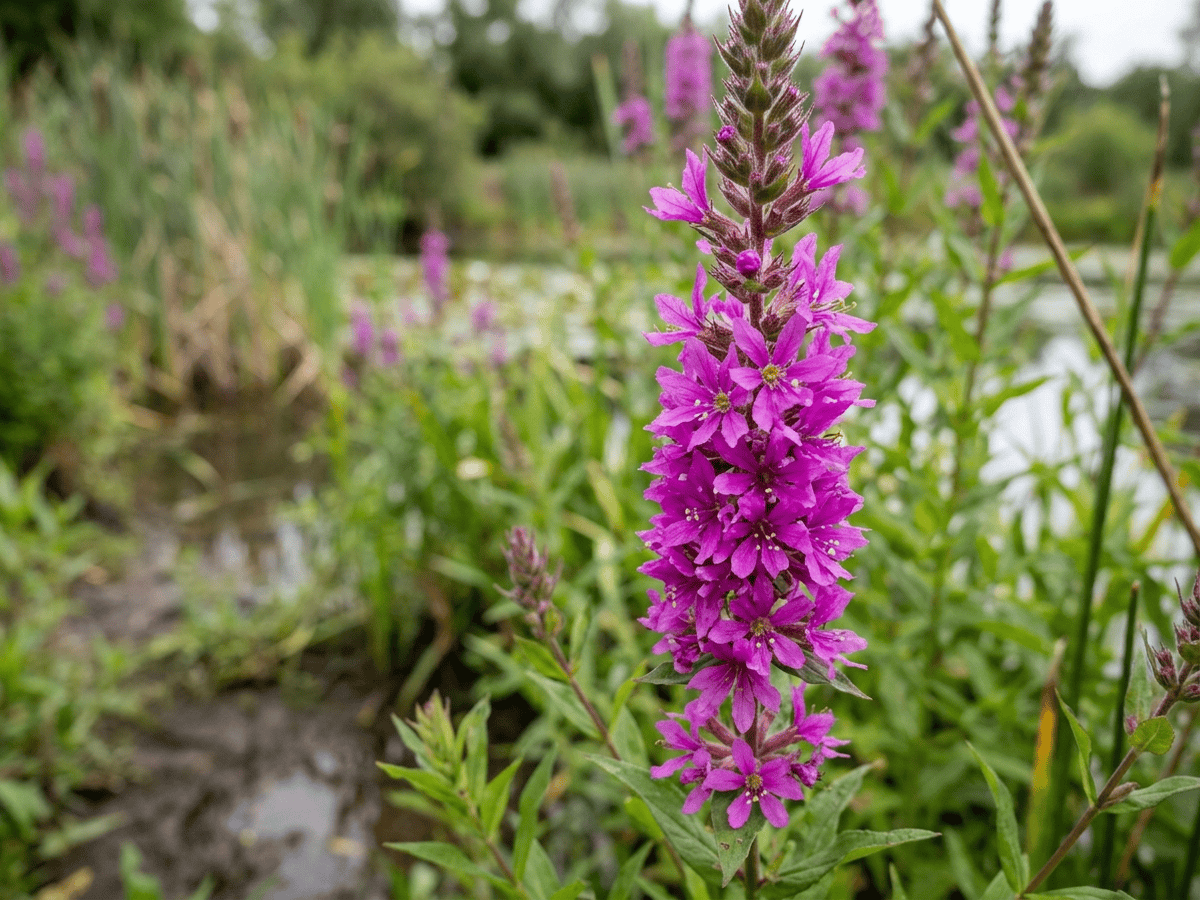 Salcerella — primo piano di foglie e fiori