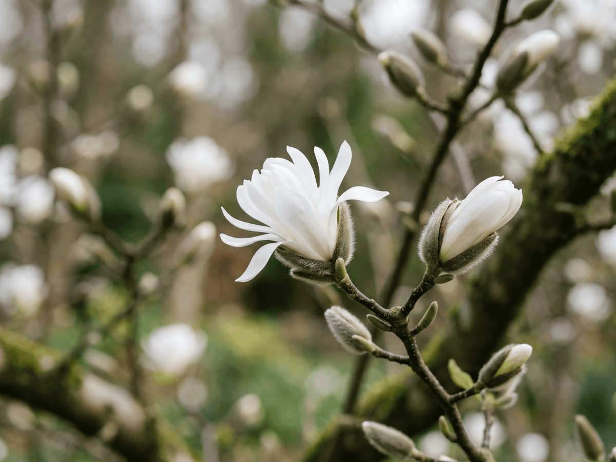 Star Magnolia — seasonal appearance